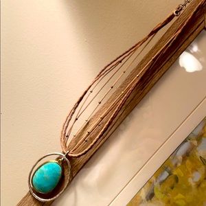 Silpada turquoise necklace